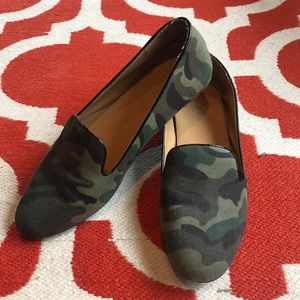 J.Crew Camo Loafers